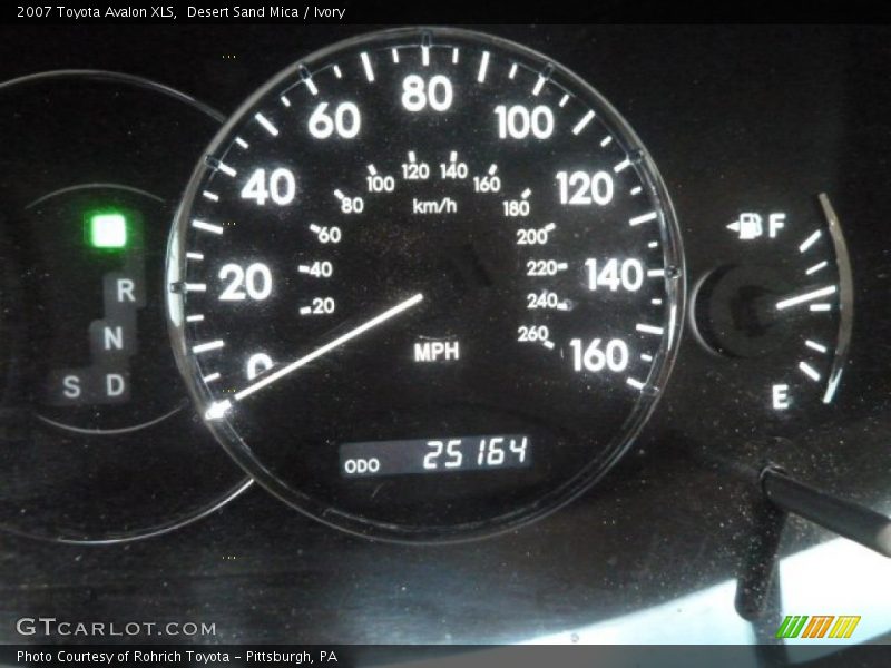 Desert Sand Mica / Ivory 2007 Toyota Avalon XLS