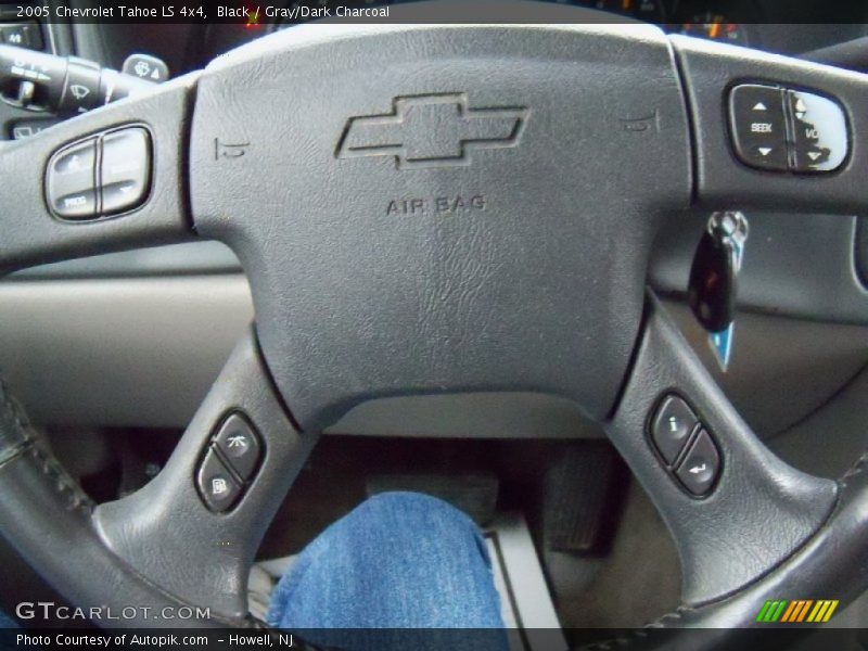 Black / Gray/Dark Charcoal 2005 Chevrolet Tahoe LS 4x4