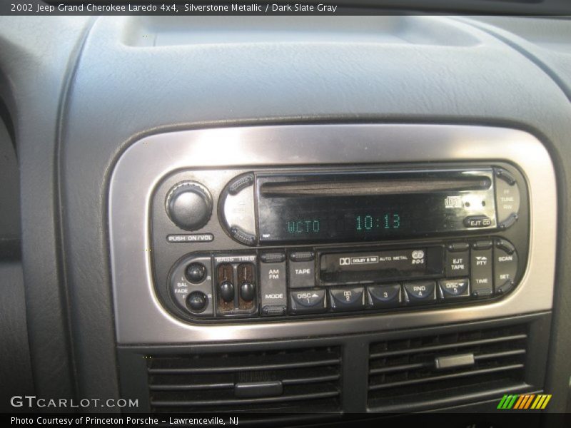 Silverstone Metallic / Dark Slate Gray 2002 Jeep Grand Cherokee Laredo 4x4