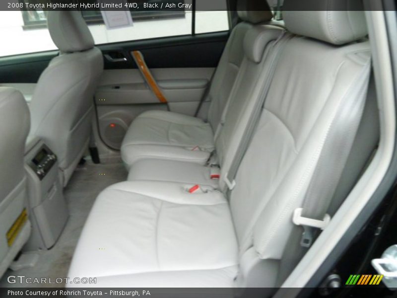 Black / Ash Gray 2008 Toyota Highlander Hybrid Limited 4WD
