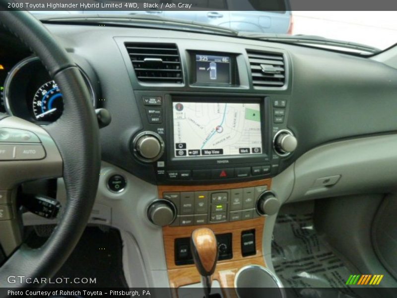Black / Ash Gray 2008 Toyota Highlander Hybrid Limited 4WD
