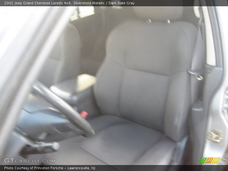 Silverstone Metallic / Dark Slate Gray 2002 Jeep Grand Cherokee Laredo 4x4