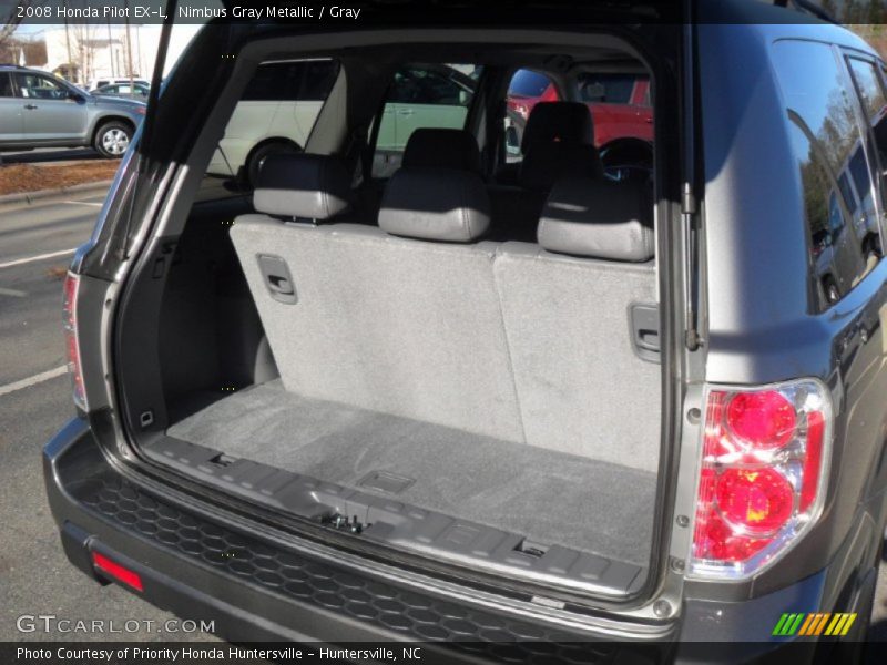 Nimbus Gray Metallic / Gray 2008 Honda Pilot EX-L