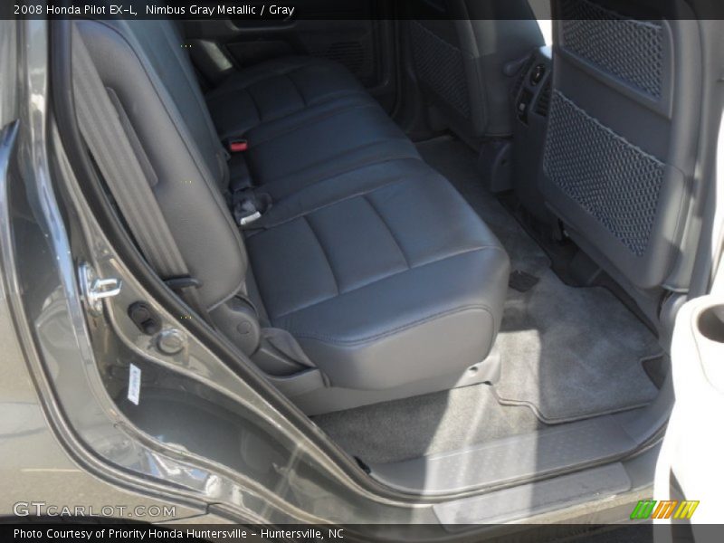 Nimbus Gray Metallic / Gray 2008 Honda Pilot EX-L
