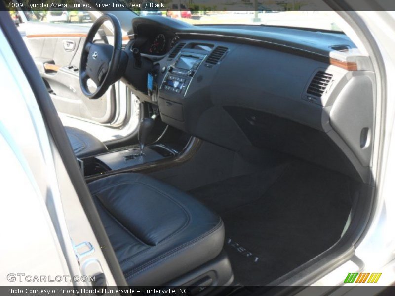 Silver Frost Pearl / Black 2009 Hyundai Azera Limited