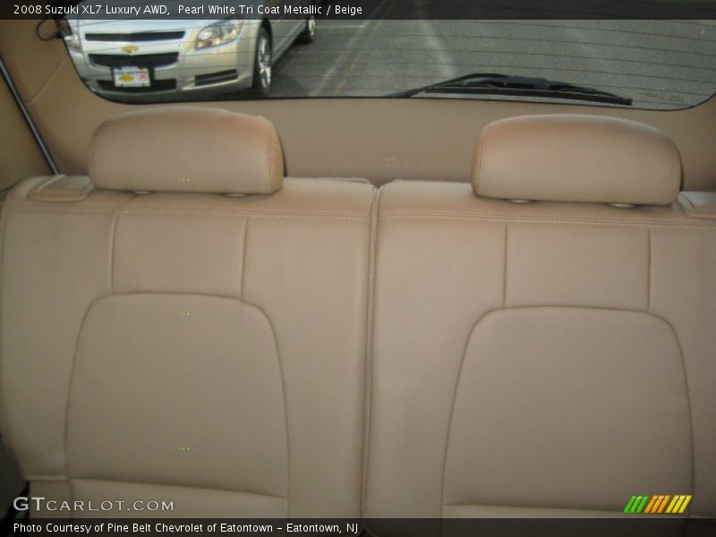 Pearl White Tri Coat Metallic / Beige 2008 Suzuki XL7 Luxury AWD