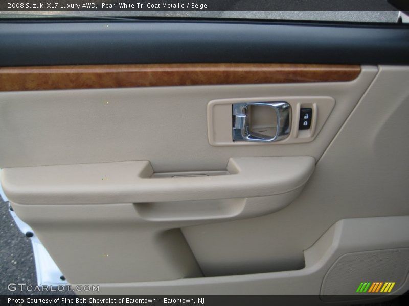Pearl White Tri Coat Metallic / Beige 2008 Suzuki XL7 Luxury AWD