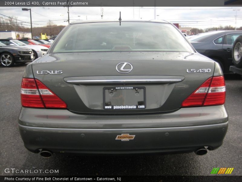 Cypress Pearl / Cashmere 2004 Lexus LS 430