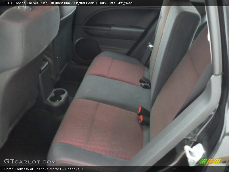  2010 Caliber Rush Dark Slate Gray/Red Interior