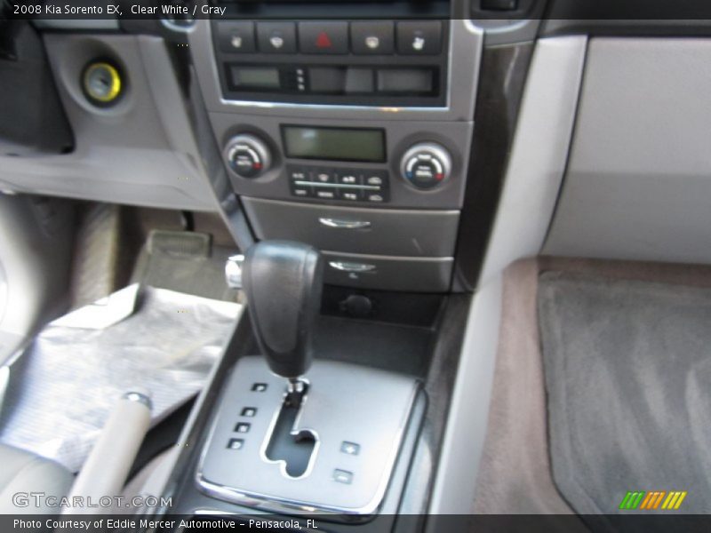 Clear White / Gray 2008 Kia Sorento EX