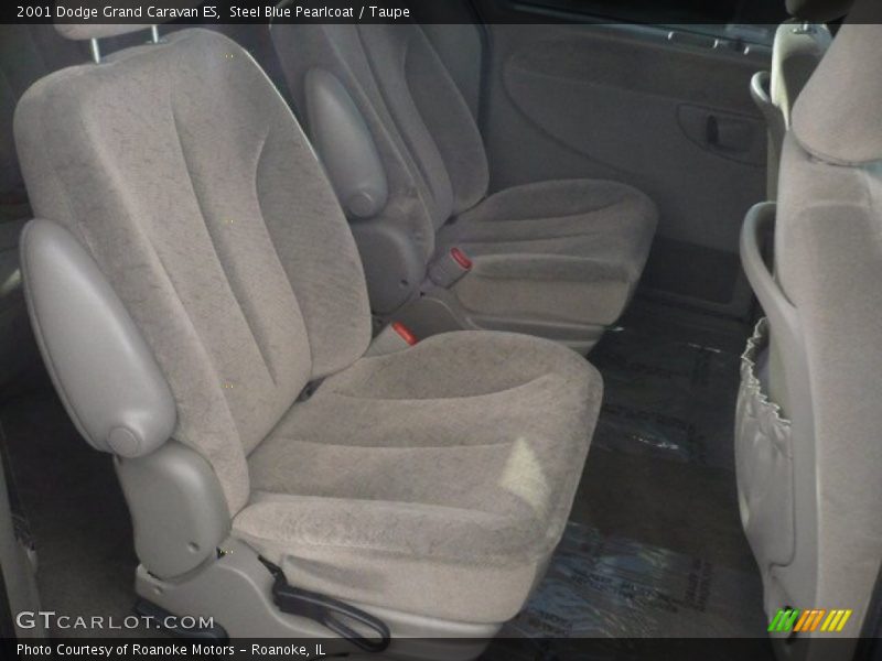 Steel Blue Pearlcoat / Taupe 2001 Dodge Grand Caravan ES