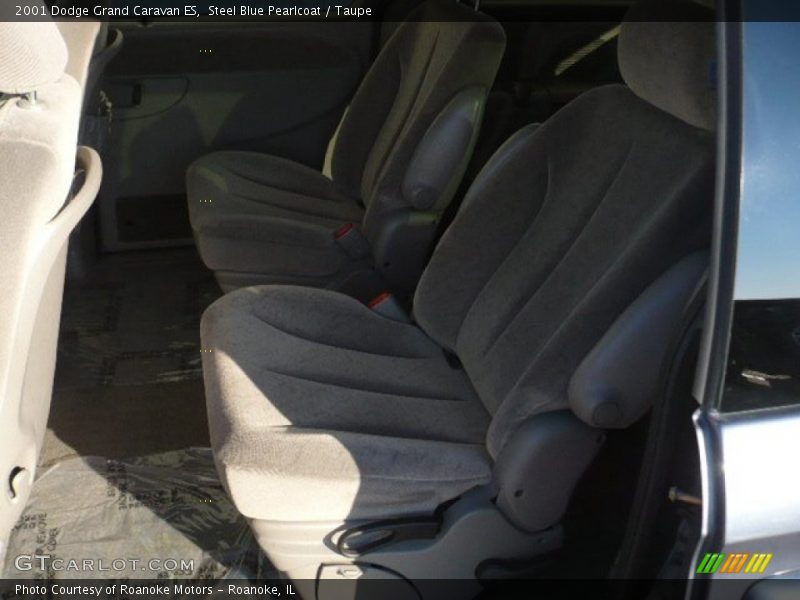 Steel Blue Pearlcoat / Taupe 2001 Dodge Grand Caravan ES