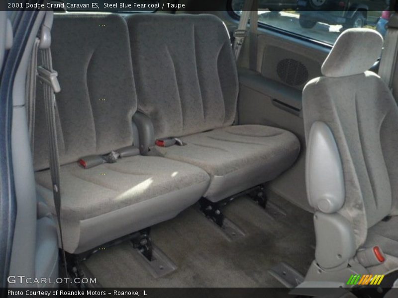 Steel Blue Pearlcoat / Taupe 2001 Dodge Grand Caravan ES