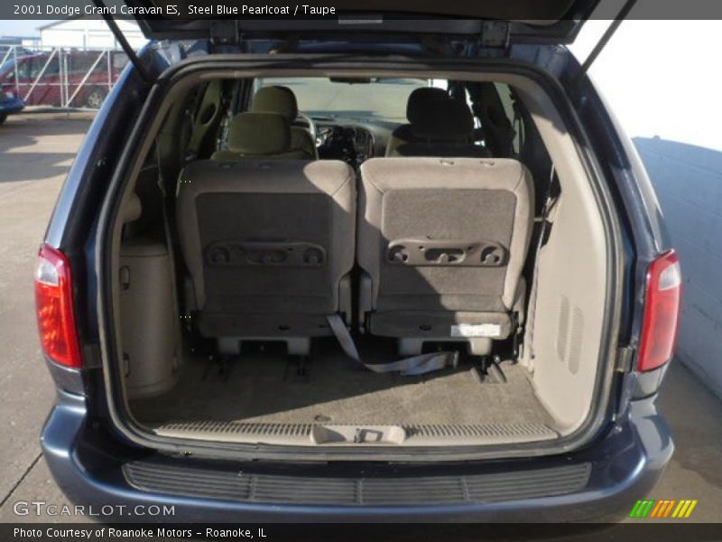 Steel Blue Pearlcoat / Taupe 2001 Dodge Grand Caravan ES