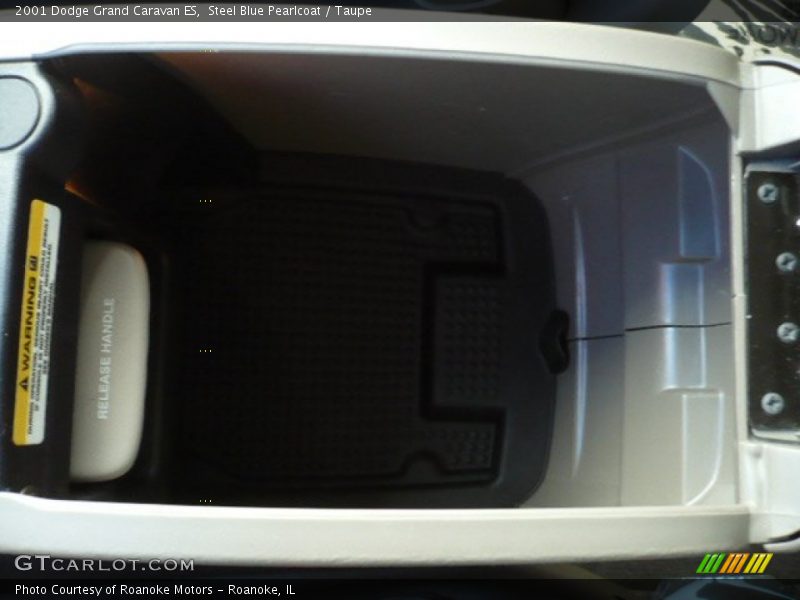 Steel Blue Pearlcoat / Taupe 2001 Dodge Grand Caravan ES