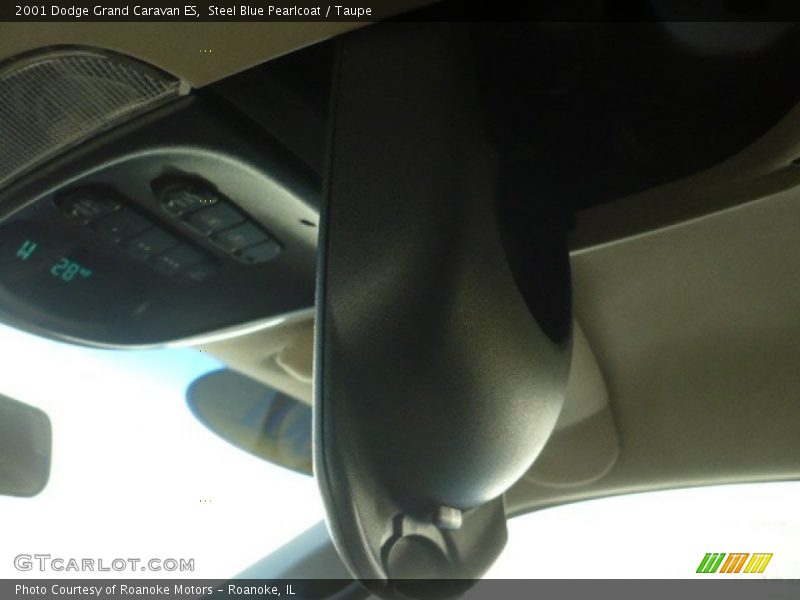 Steel Blue Pearlcoat / Taupe 2001 Dodge Grand Caravan ES