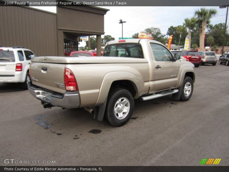 Desert Sand Mica / Taupe 2006 Toyota Tacoma PreRunner Regular Cab