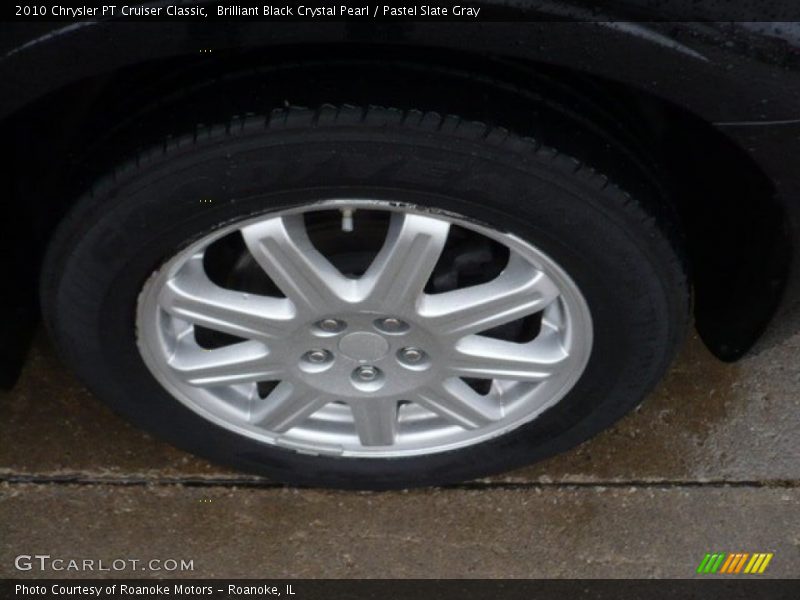 Brilliant Black Crystal Pearl / Pastel Slate Gray 2010 Chrysler PT Cruiser Classic