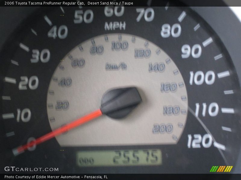 Desert Sand Mica / Taupe 2006 Toyota Tacoma PreRunner Regular Cab
