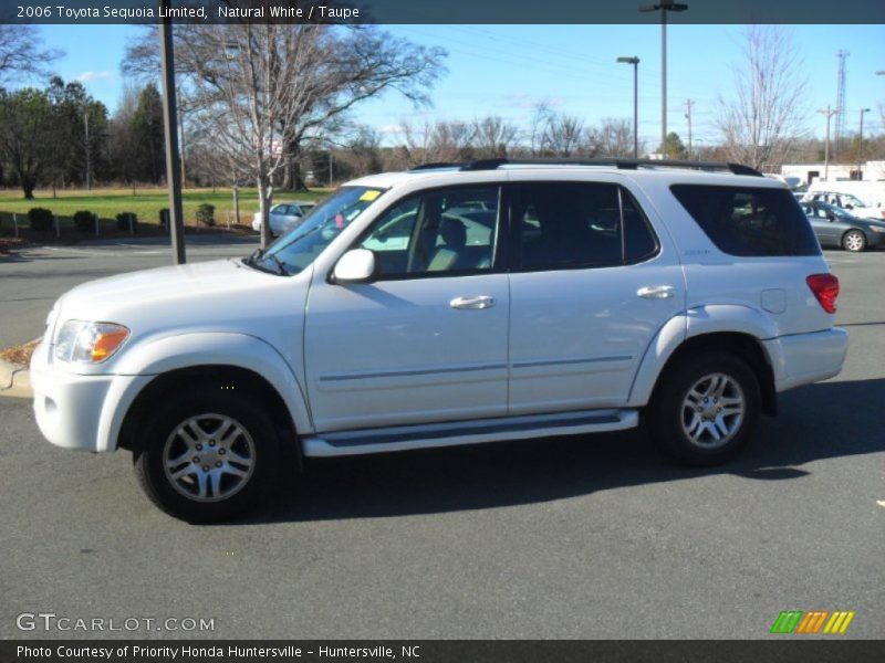 Natural White / Taupe 2006 Toyota Sequoia Limited