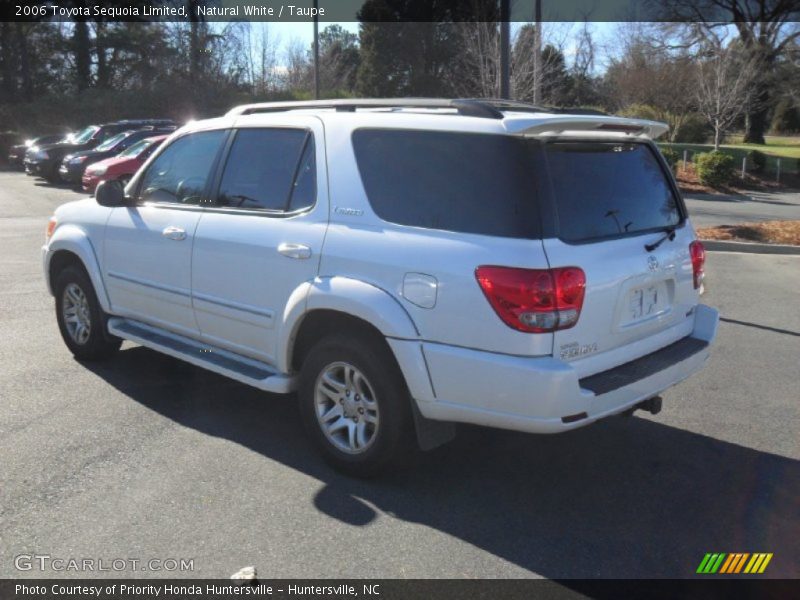 Natural White / Taupe 2006 Toyota Sequoia Limited