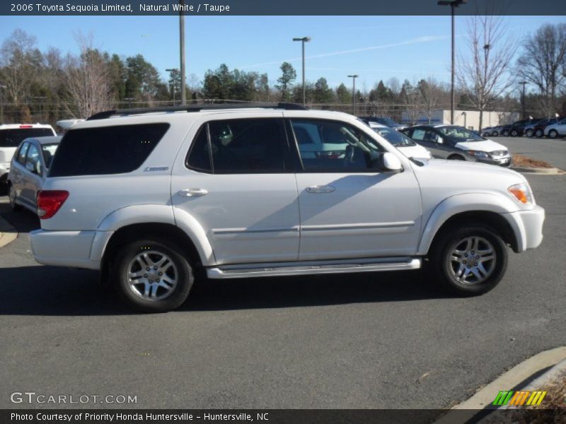 Natural White / Taupe 2006 Toyota Sequoia Limited