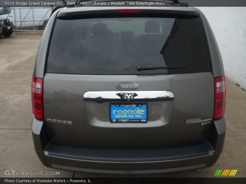 Dark Titanium Metallic / Medium Slate Gray/Light Shale 2010 Dodge Grand Caravan SXT