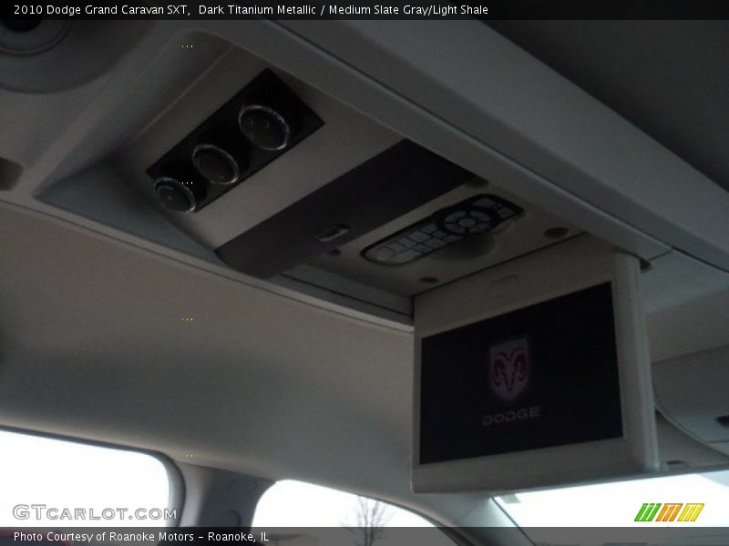 Dark Titanium Metallic / Medium Slate Gray/Light Shale 2010 Dodge Grand Caravan SXT