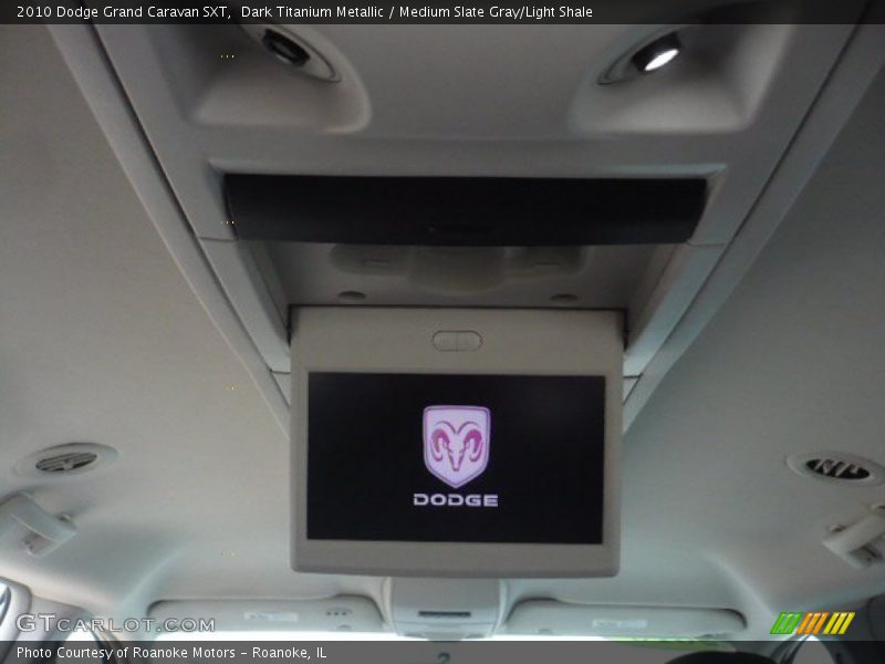 Dark Titanium Metallic / Medium Slate Gray/Light Shale 2010 Dodge Grand Caravan SXT