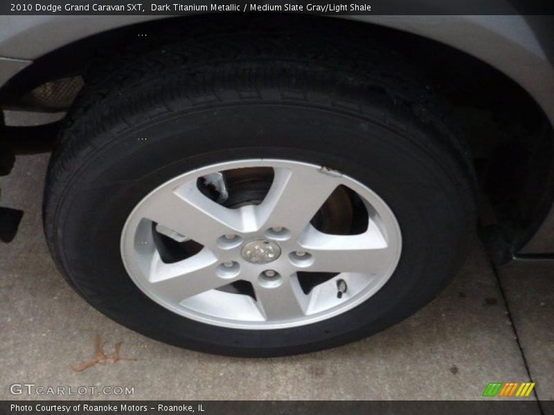 Dark Titanium Metallic / Medium Slate Gray/Light Shale 2010 Dodge Grand Caravan SXT