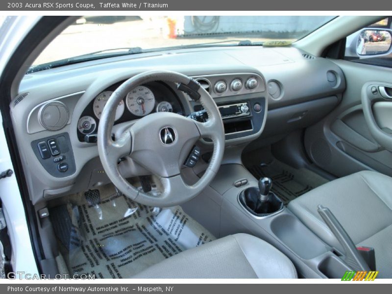Titanium Interior - 2003 RSX Sports Coupe 