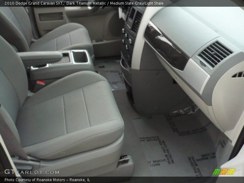Dark Titanium Metallic / Medium Slate Gray/Light Shale 2010 Dodge Grand Caravan SXT