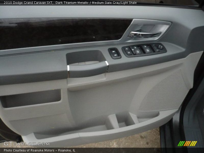 Dark Titanium Metallic / Medium Slate Gray/Light Shale 2010 Dodge Grand Caravan SXT