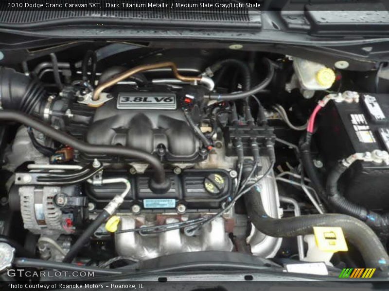 Dark Titanium Metallic / Medium Slate Gray/Light Shale 2010 Dodge Grand Caravan SXT