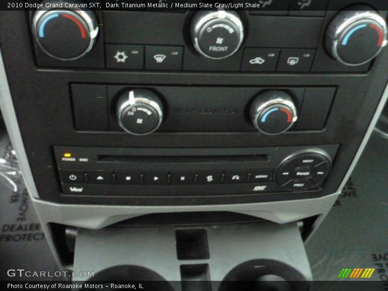 Dark Titanium Metallic / Medium Slate Gray/Light Shale 2010 Dodge Grand Caravan SXT