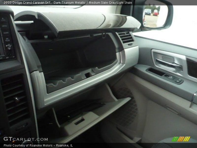 Dark Titanium Metallic / Medium Slate Gray/Light Shale 2010 Dodge Grand Caravan SXT