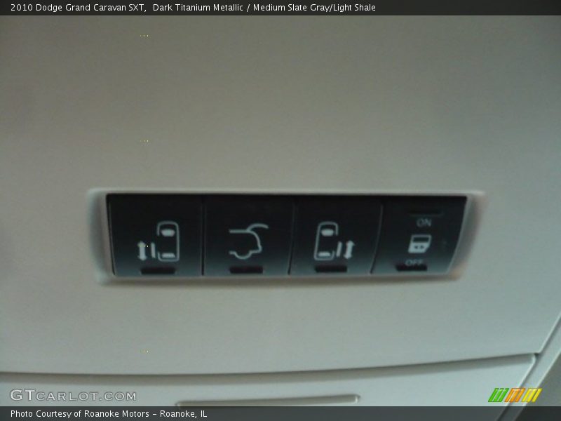 Dark Titanium Metallic / Medium Slate Gray/Light Shale 2010 Dodge Grand Caravan SXT
