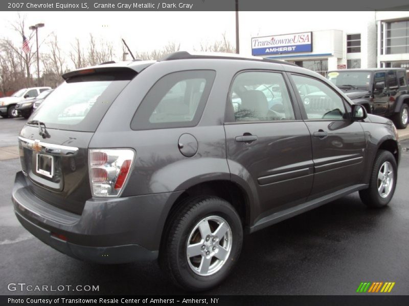 Granite Gray Metallic / Dark Gray 2007 Chevrolet Equinox LS