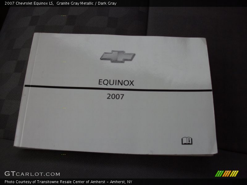 Granite Gray Metallic / Dark Gray 2007 Chevrolet Equinox LS