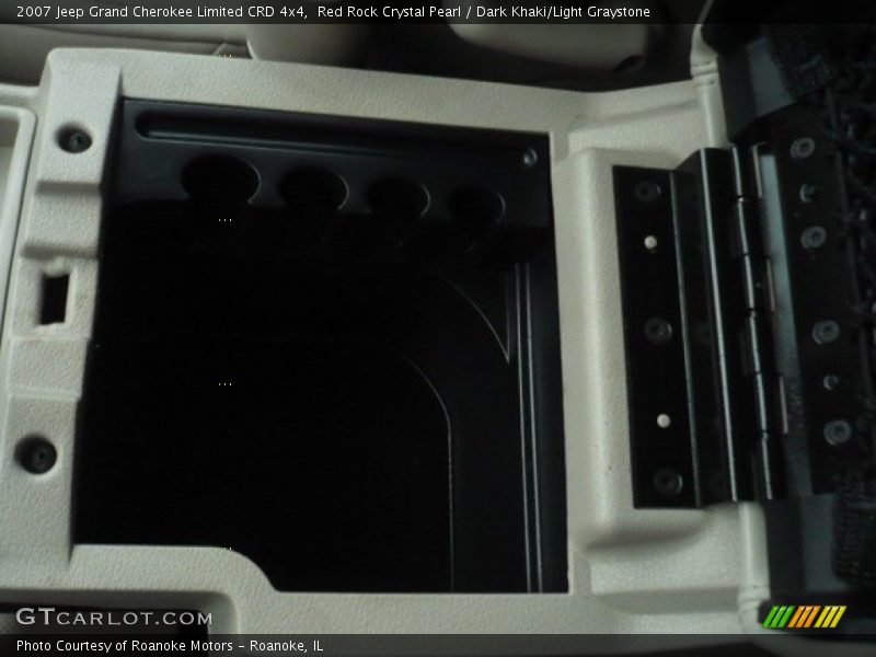 Red Rock Crystal Pearl / Dark Khaki/Light Graystone 2007 Jeep Grand Cherokee Limited CRD 4x4
