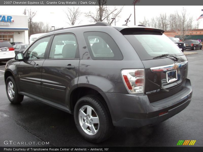 Granite Gray Metallic / Dark Gray 2007 Chevrolet Equinox LS