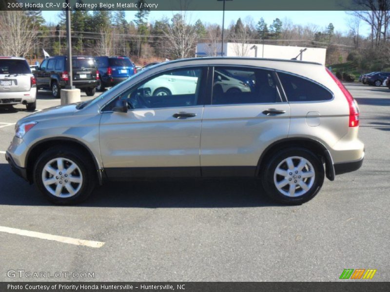Borrego Beige Metallic / Ivory 2008 Honda CR-V EX
