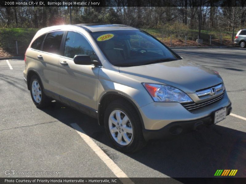 Borrego Beige Metallic / Ivory 2008 Honda CR-V EX