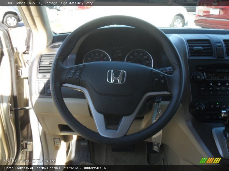Borrego Beige Metallic / Ivory 2008 Honda CR-V EX