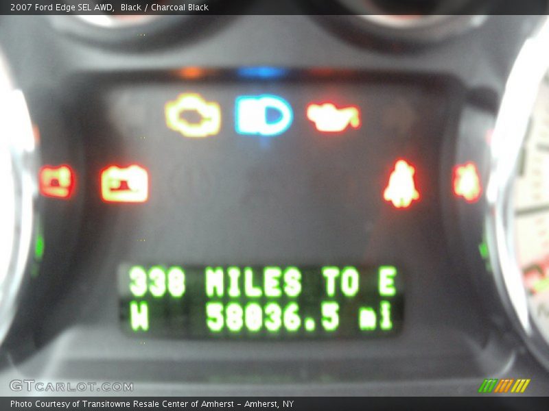 Black / Charcoal Black 2007 Ford Edge SEL AWD