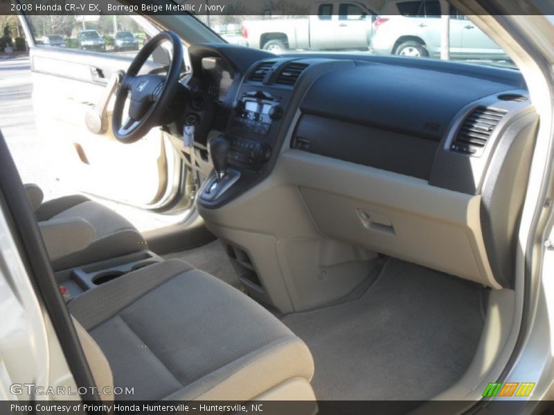 Borrego Beige Metallic / Ivory 2008 Honda CR-V EX