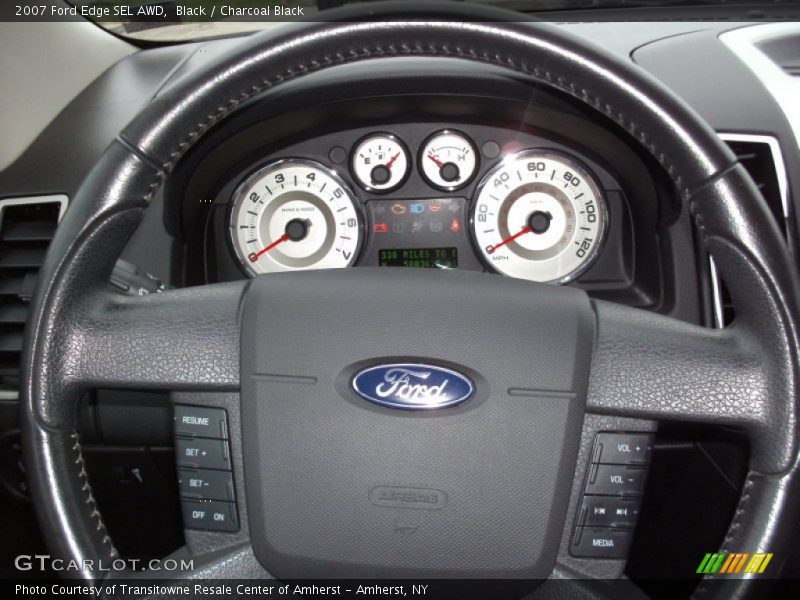 Black / Charcoal Black 2007 Ford Edge SEL AWD