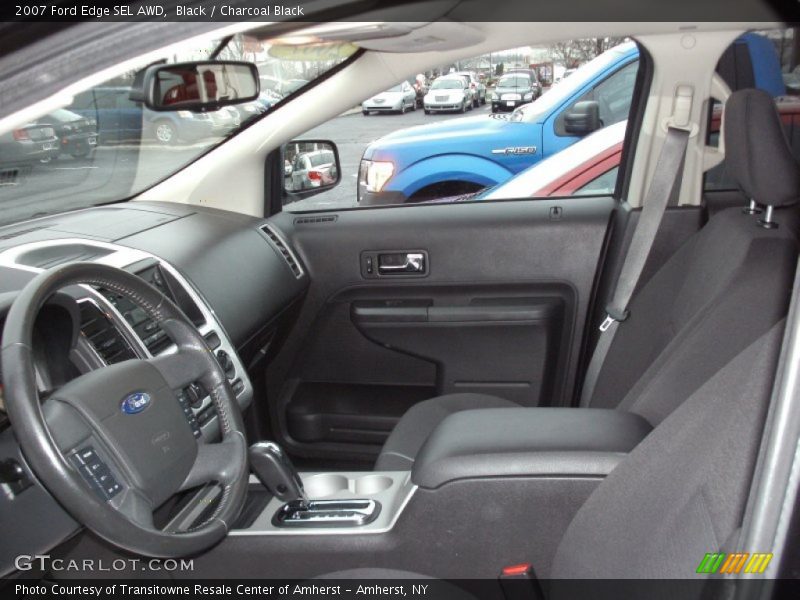 Black / Charcoal Black 2007 Ford Edge SEL AWD