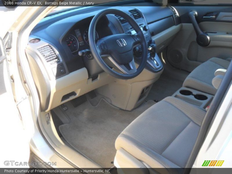 Borrego Beige Metallic / Ivory 2008 Honda CR-V EX
