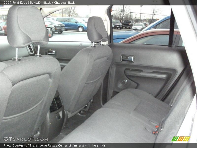 Black / Charcoal Black 2007 Ford Edge SEL AWD